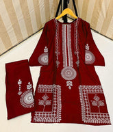 Block Printed 2pcs